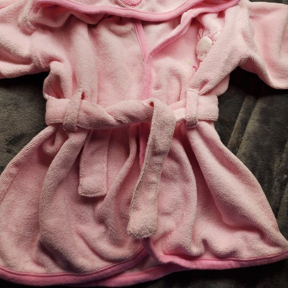 Bathing Bunny Pink Bath Robe Towel Girls Swim - Picture 6 of 7
